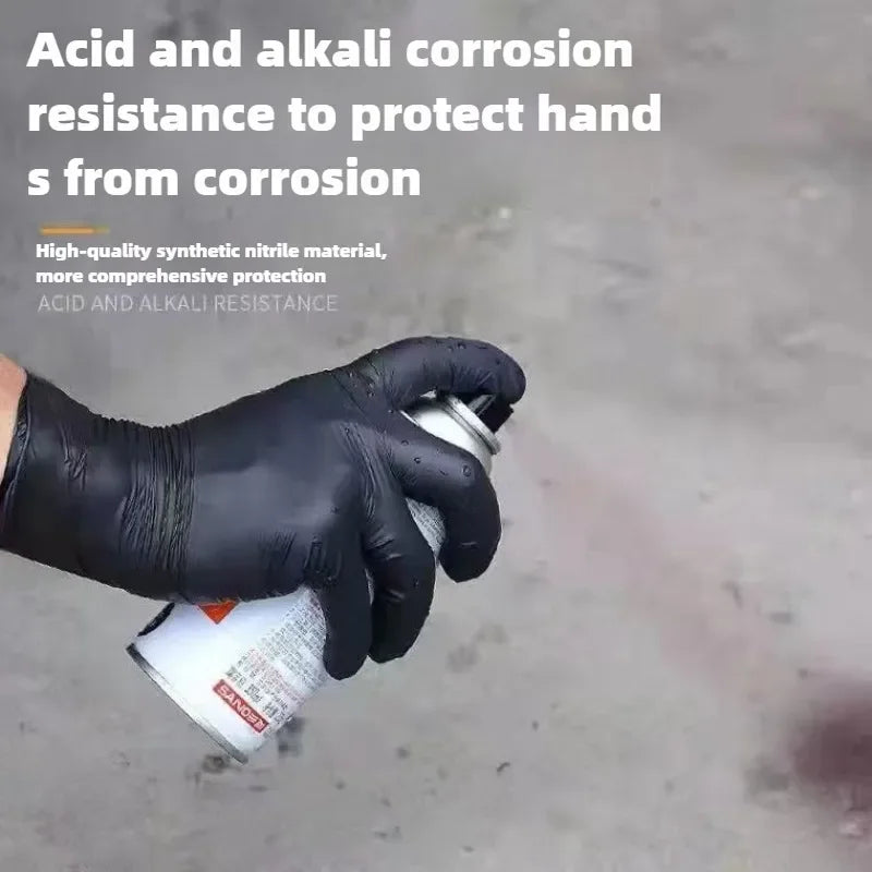 Disposable Nitrile Waterproof Gloves Dish Washing Kitchen Household Gloves Dog Wash Cleaning Glove for Food Working Latex Gloves