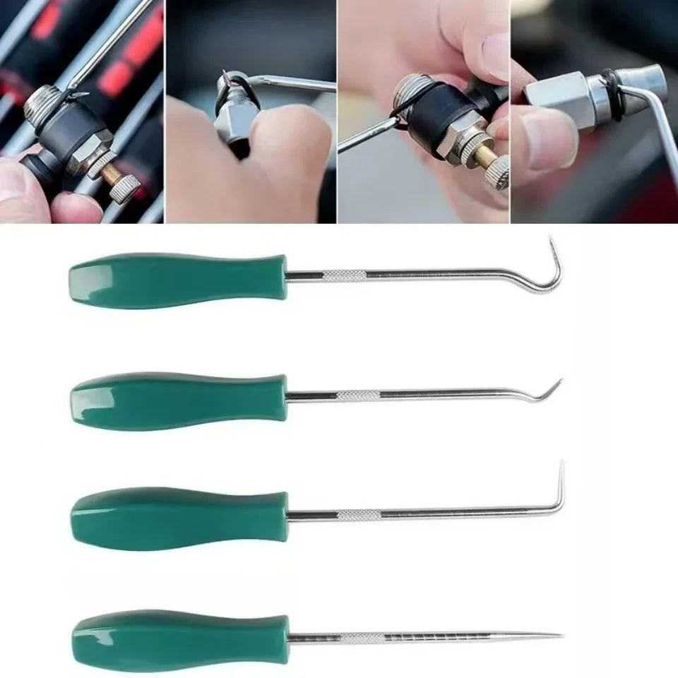 4Pcs Oil Seal Screwdrivers Set Car Auto Vehicle Pick Hooks For Garages General-Plumbers Mechanics Workshop Car Tools 135mm