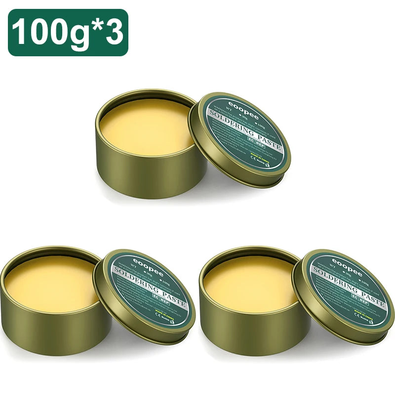 Solder Paste Rosin Flux 10g/30g/100g Lead-free Welding Flux Iron Repair Welding Paste Soldering Tin Soldering Oil Soldering Flux
