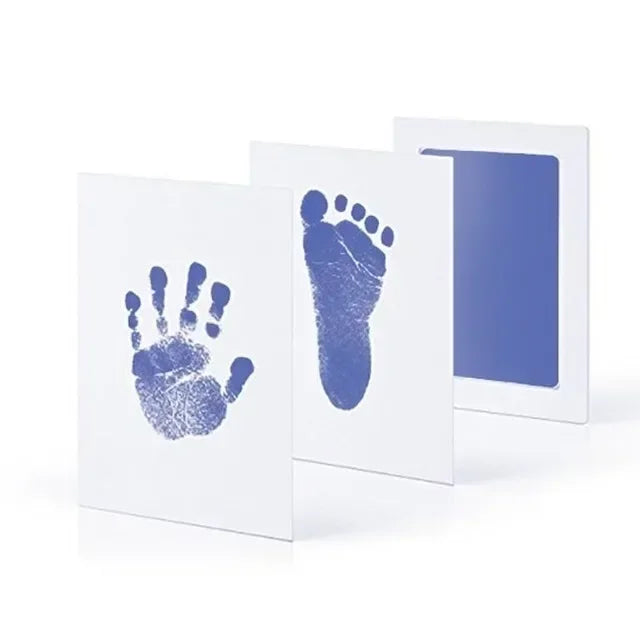 Kit Ink Pads Baby DIY Newborn Hand And Footprint Photo Frame Handprint Toddlers Souvenir Accessories Safe Clean Baby Shower Gift
