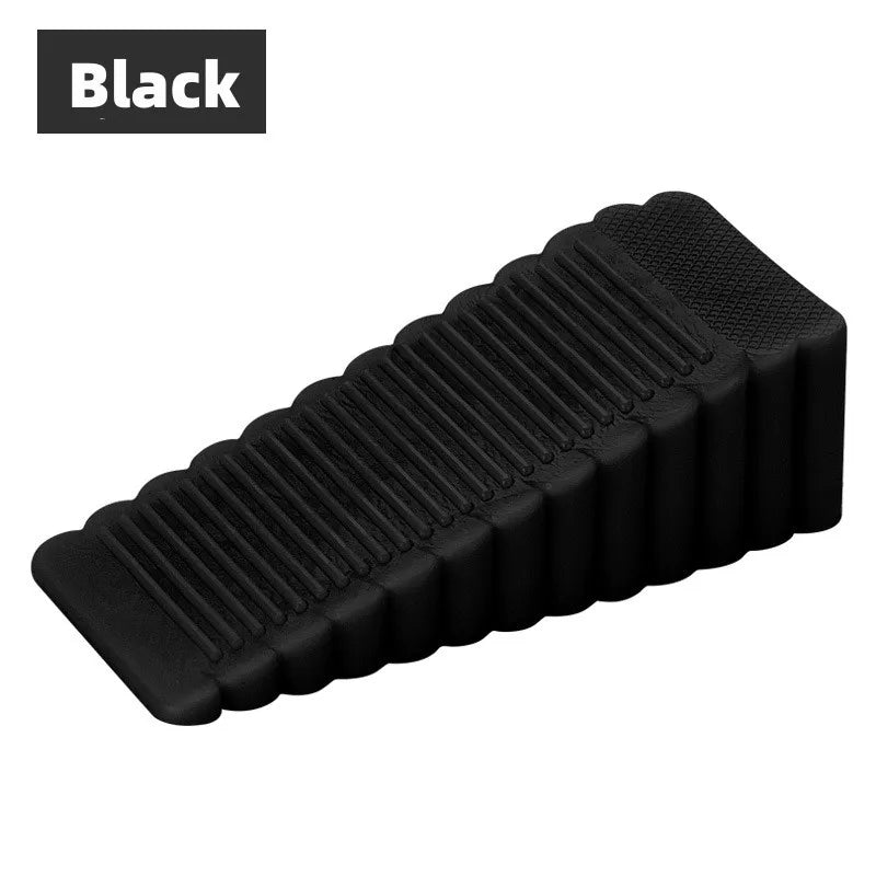 Safety Silicone Door Stop Stoppers Block Wedge Doorstops Door Stopper Home Office Door Rear Retainer Anti-collision Stop