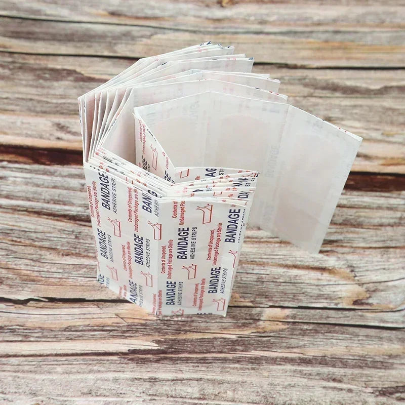 Band-Aids Cushion Adhesive Wound Hemostasis Waterproof Breathable Plaster Sticker Band First Aid Bandage Medical Gauze
