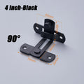 Sliding Barn Door Latch Sliding Right Angle Door Latch Door Bolt Wine Cooler Closet Window Door Latch Plug Baby Safety Latch