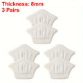 3pairs/6pairs Insoles Patch Heel Pads for Sport Shoes Back Sticker Adjustable Size Antiwear Feet Pad Cushion Insert Insole