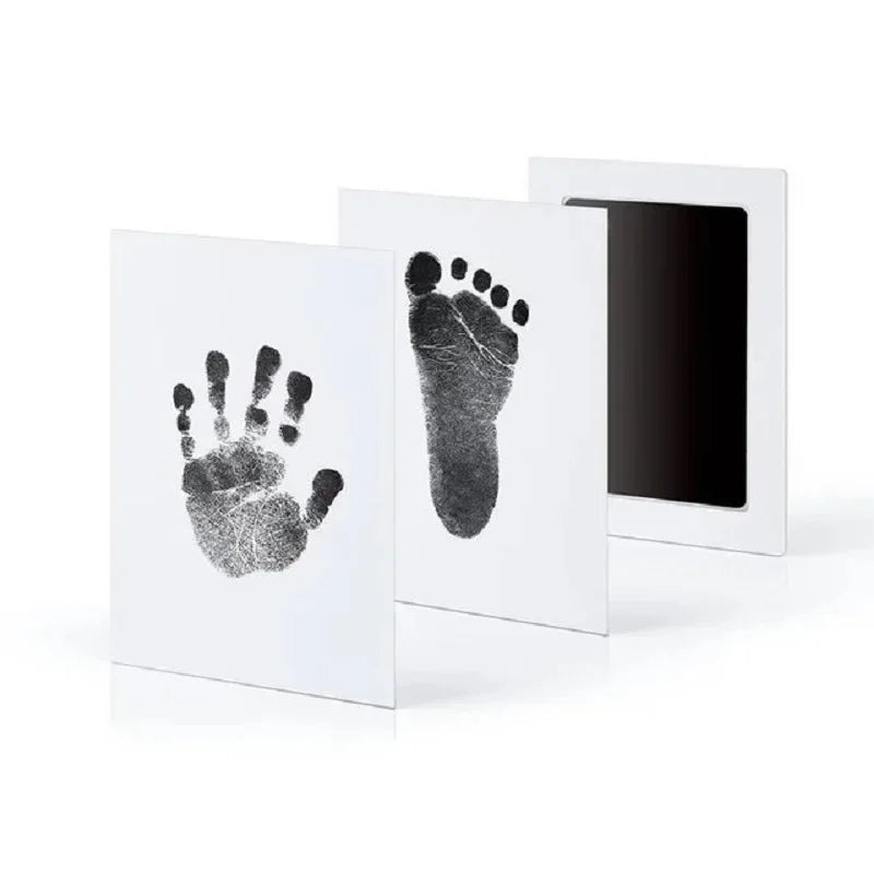 Kit Ink Pads Baby DIY Newborn Hand And Footprint Photo Frame Handprint Toddlers Souvenir Accessories Safe Clean Baby Shower Gift