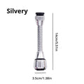 Kitchen Stainless Steel Faucet Sprinkler Water-saving Device Lengthening Rotating Splash Proof Sprinkler Spray Extender Bubbler