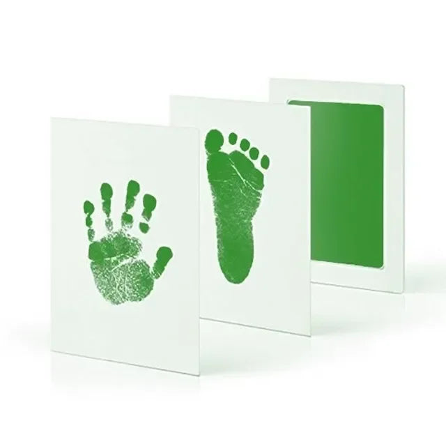 Kit Ink Pads Baby DIY Newborn Hand And Footprint Photo Frame Handprint Toddlers Souvenir Accessories Safe Clean Baby Shower Gift