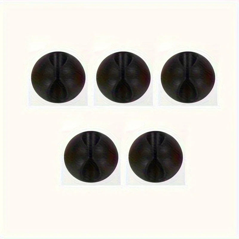 1/5/10/20PCS USB Type-C Mini Desktop Silicone Wire Clamp Data Cables Wire Fixing Device Data Cable  for Smartphones Car Clips