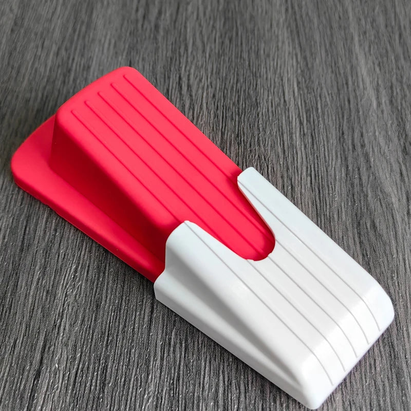 1Pcs Safety Silicone Door Stop Stoppers Block Wedge Doorstops Door Stopper Home Office Door Rear Retainer Anti-collision Stop
