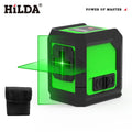 HILDA Laser Level 2-Line Green Laser Instrument With Magnet Wall Level Portable Provincial Support Cross Laser Instrument