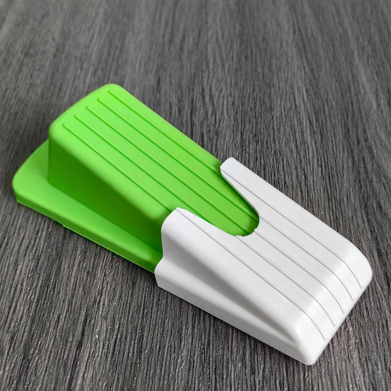 1Pcs Safety Silicone Door Stop Stoppers Block Wedge Doorstops Door Stopper Home Office Door Rear Retainer Anti-collision Stop