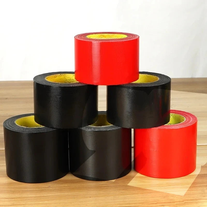 Black Fabric Duct Tape, Perfect for Electric Bike Seat/Tarpaulin Repair