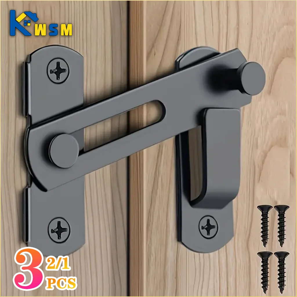 Sliding Barn Door Latch Sliding Right Angle Door Latch Door Bolt Wine Cooler Closet Window Door Latch Plug Baby Safety Latch